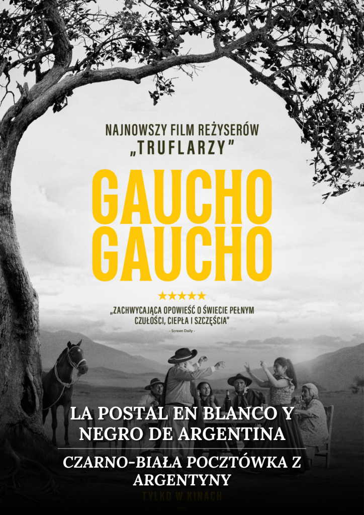 La postal en blanco y negro de Argentina / Czarno-biała pocztówka z Argentyny