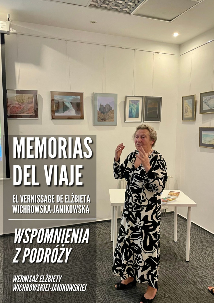 El vernissage de Elżbieta Wichrowska-Janikowska / Wernisaż Elżbiety Wichrowskiej-Janikowskiej